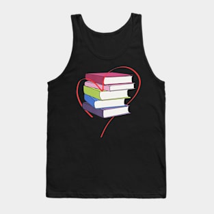 Book Reader Library Librarian Book Nerds Book Reading Lover Tank Top